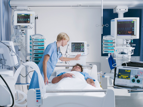Clinician in Neurointensive care setting