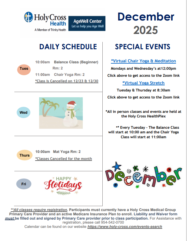 AgeWell December 2025